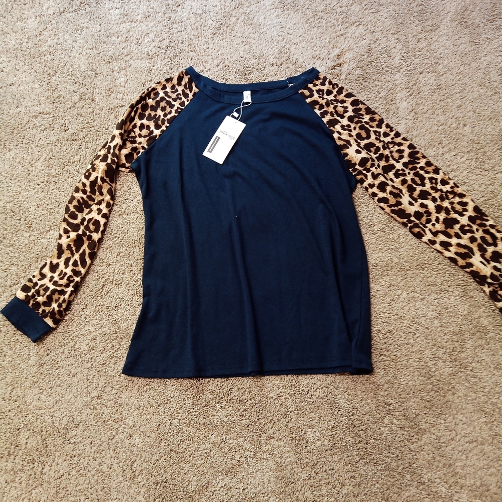Printed long sleeve shirt